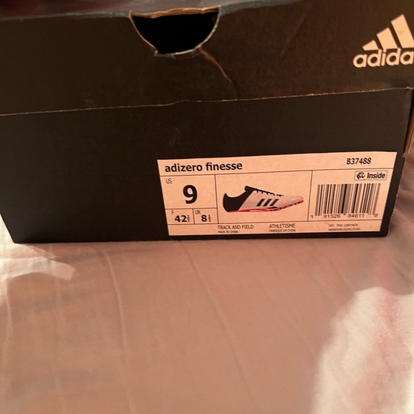 NEVER WORN Adizero Finesse Size 9 Track Spikes - Picture 3 of 5